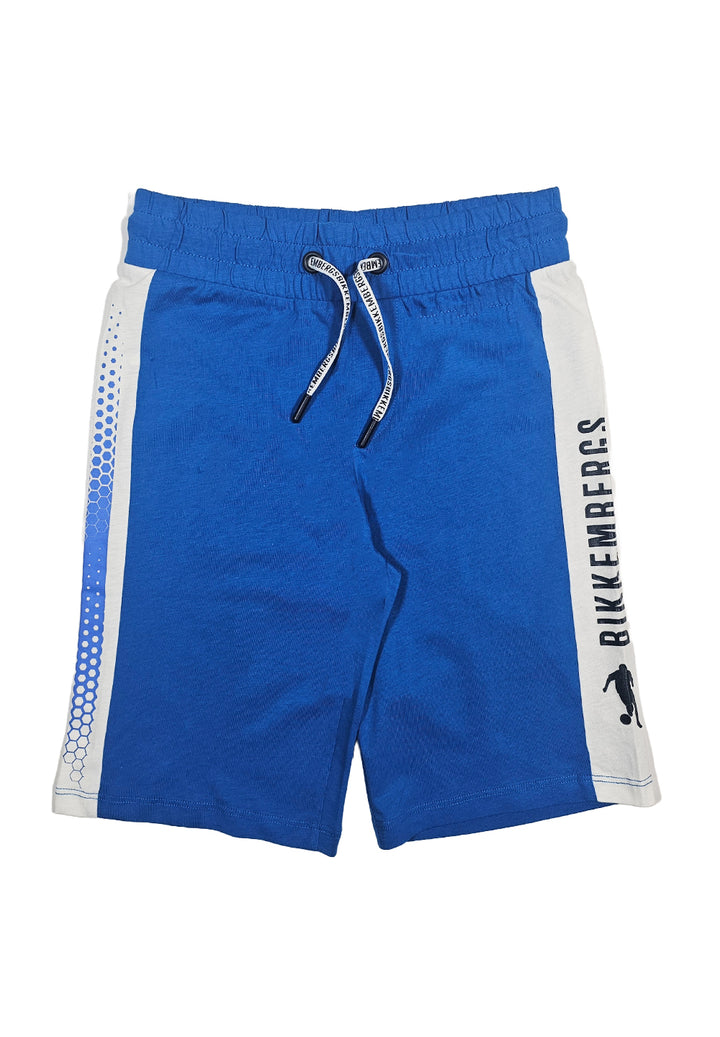 Bermuda felpa blu royal per bambino - Primamoda kids