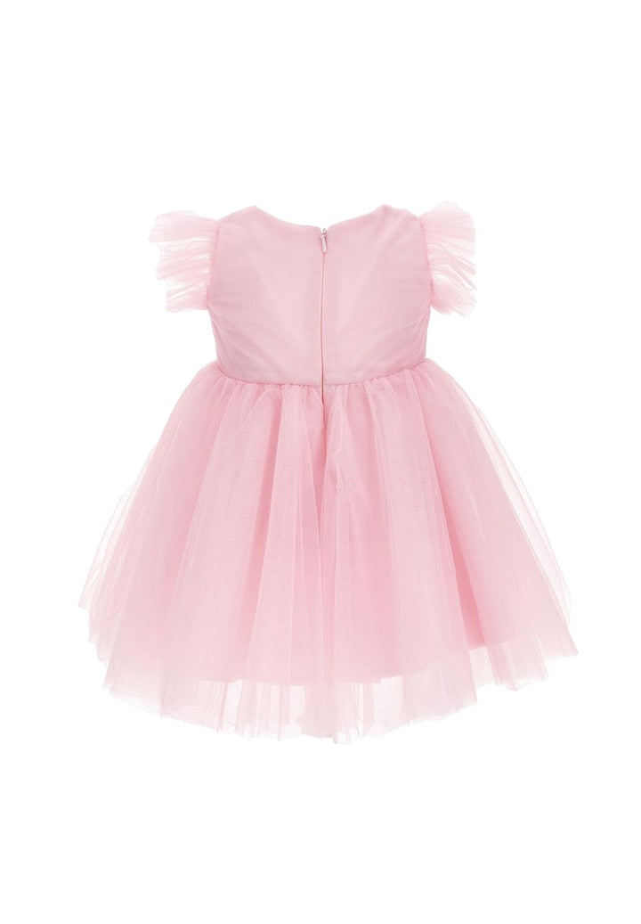 Vestito tulle rosa per neonata - Primamoda kids