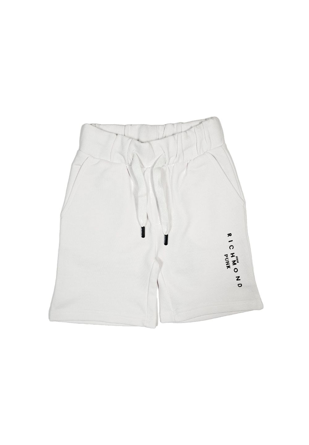 Bermuda felpa bianco per bambino - Primamoda kids