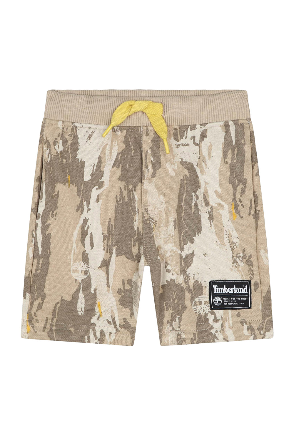 Bermuda felpa beige per bambino - Primamoda kids