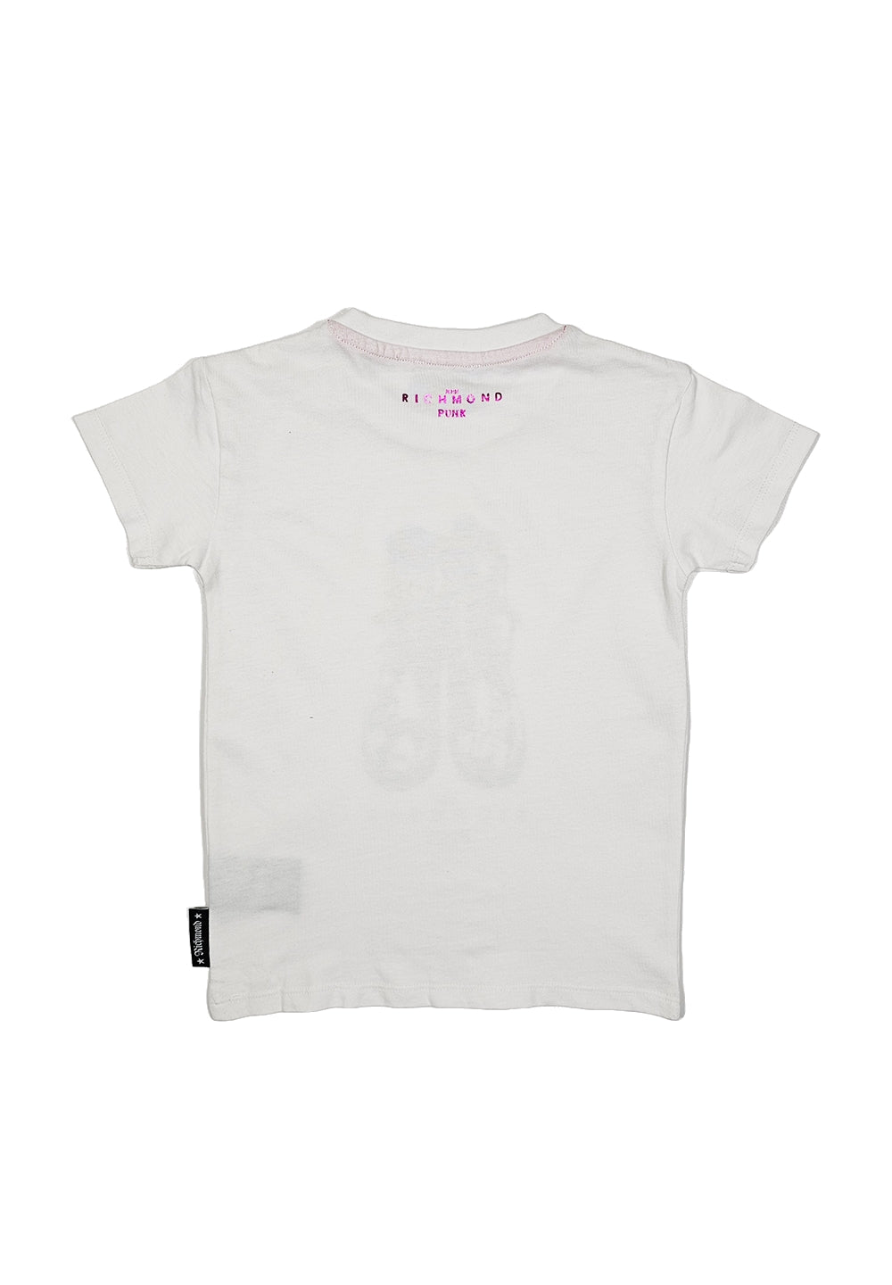 T-shirt bianca per bambina - Primamoda kids
