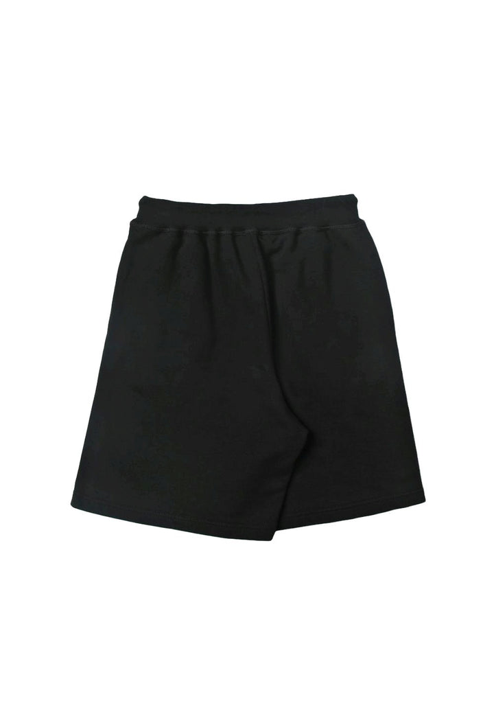 Bermuda felpa nero per bambino - Primamoda kids