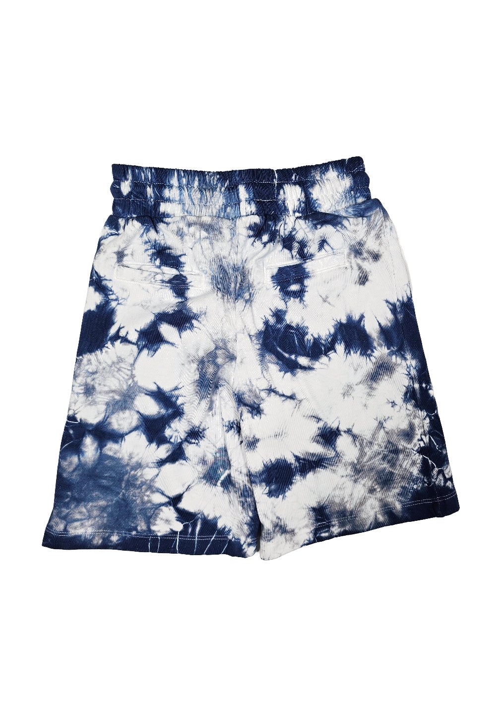 Bermuda felpa bianco-blu per bambino - Primamoda kids