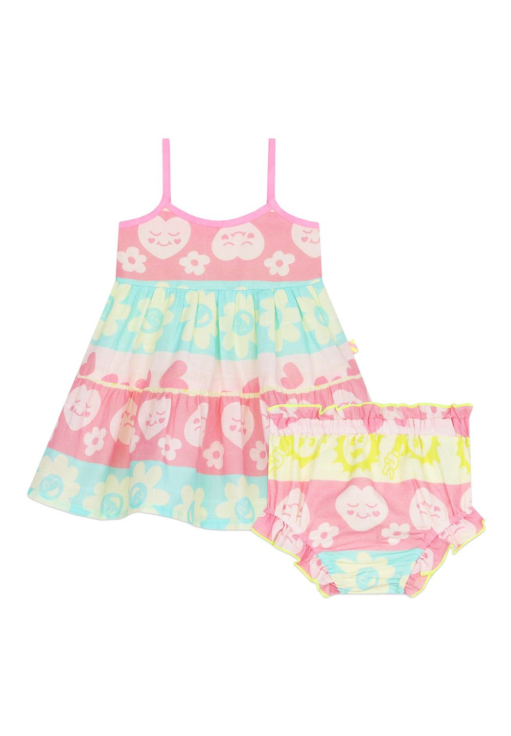Vestito multicolor per neonata - Primamoda kids
