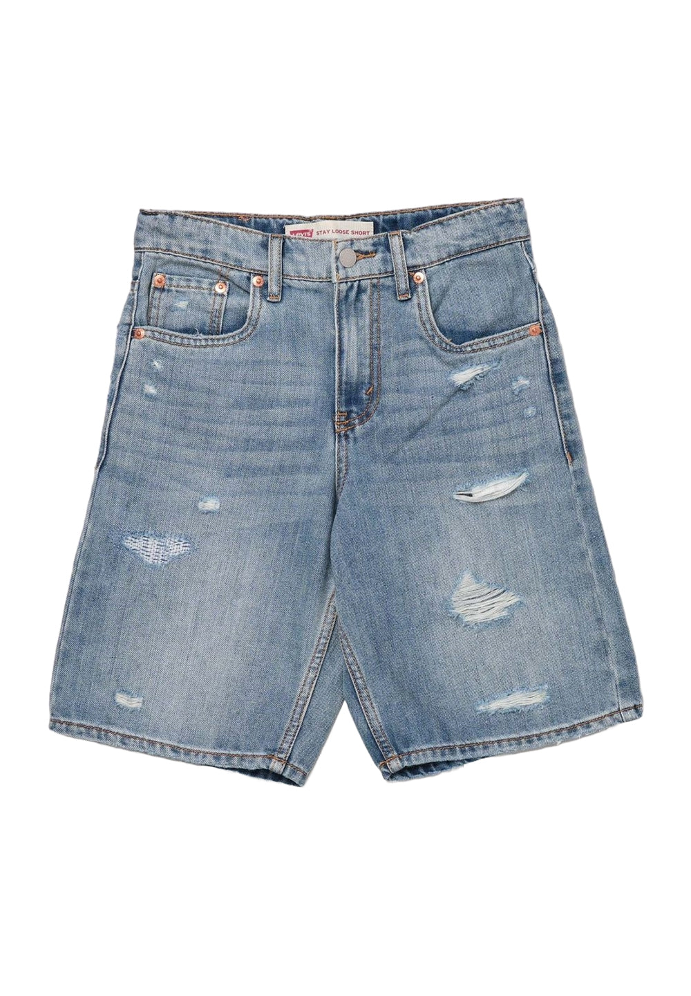 Bermuda denim blu per bambino - Primamoda kids