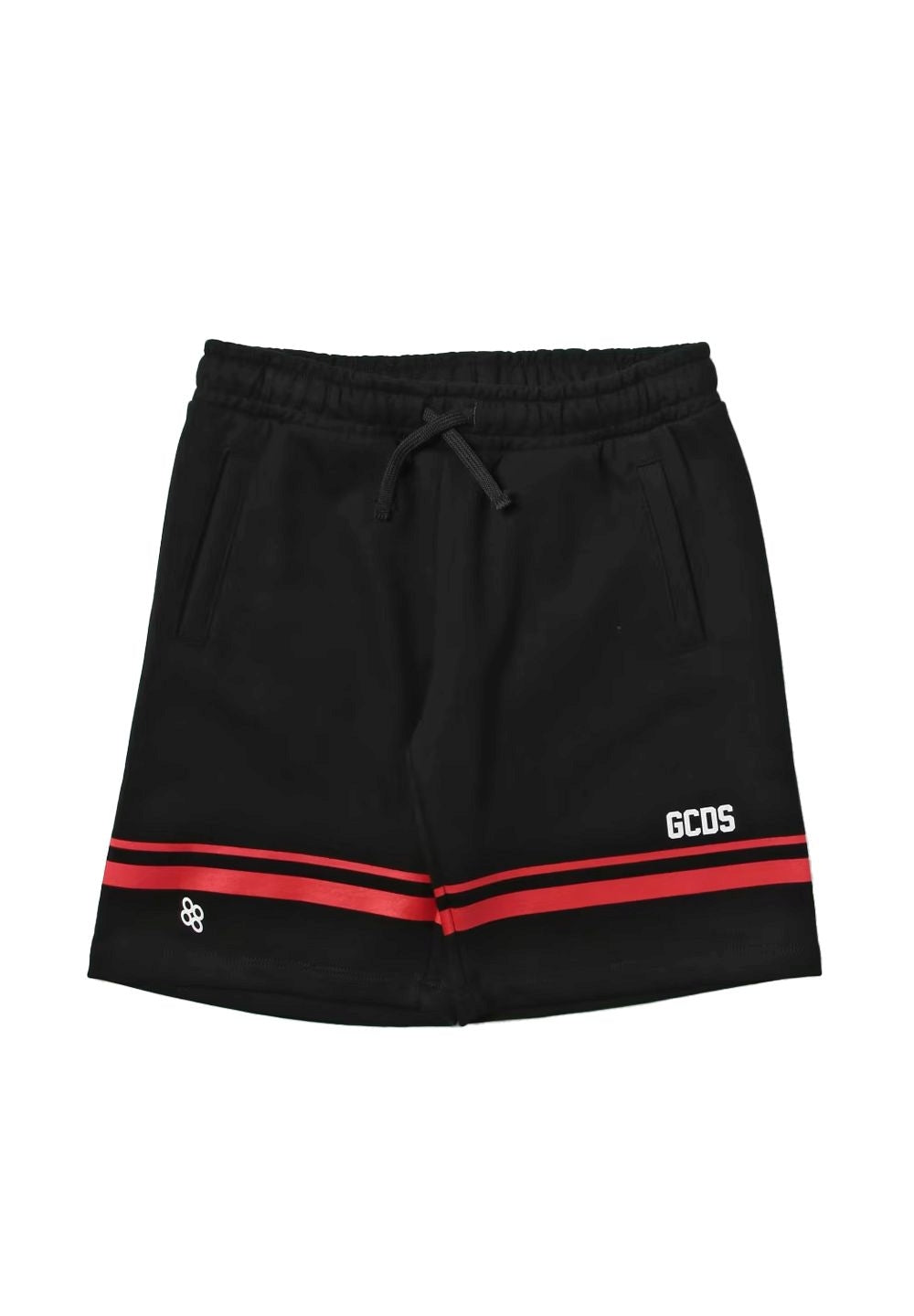 Bermuda felpa nero per bambino - Primamoda kids