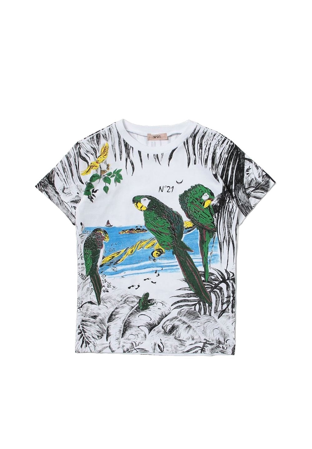 T-shirt bianca per bambina - Primamoda kids