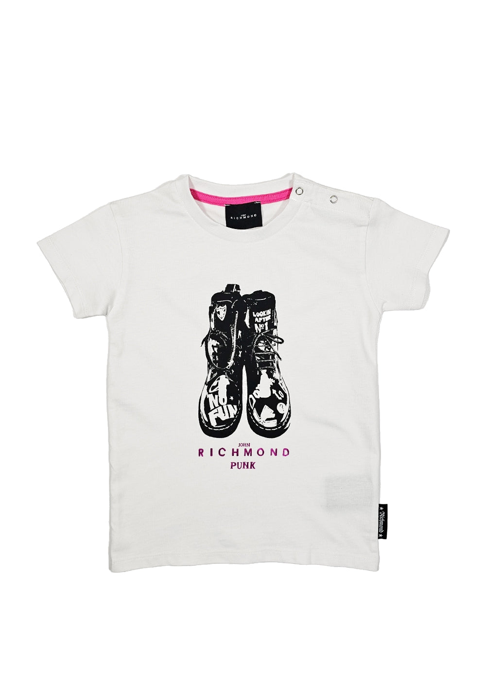 T-shirt bianca per bambina - Primamoda kids