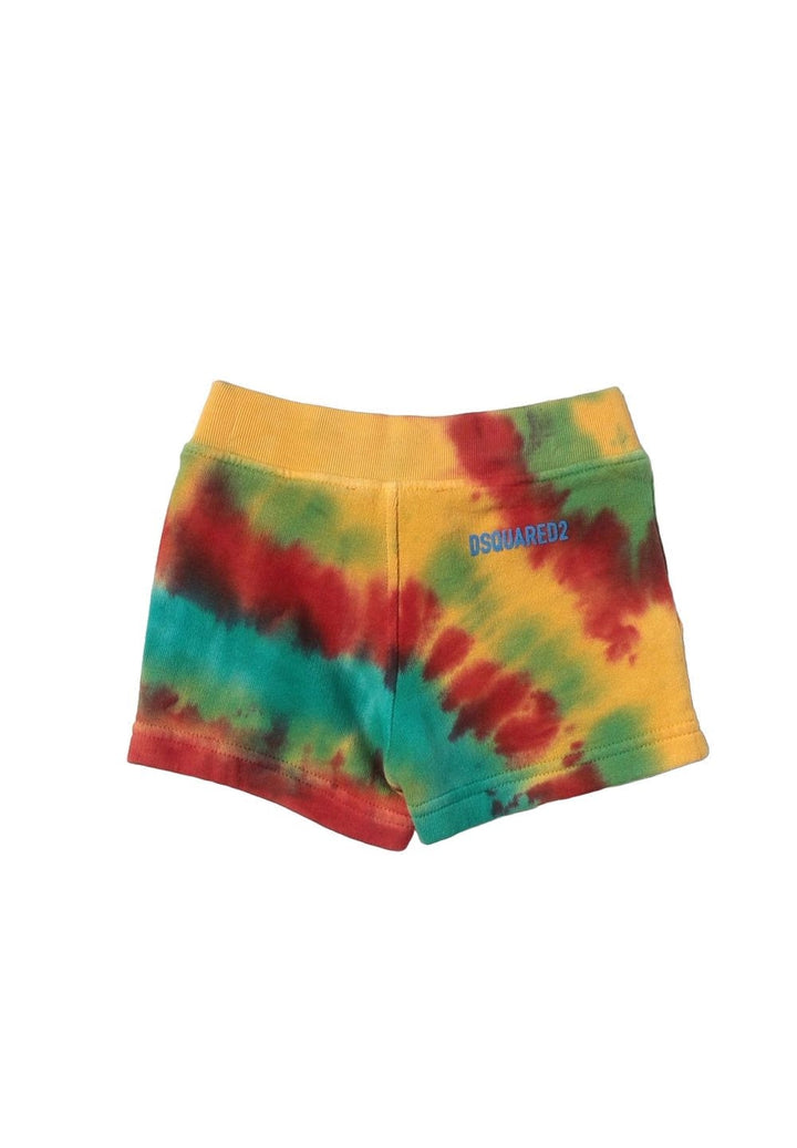 Bermuda felpa multicolor per neonato - Primamoda kids