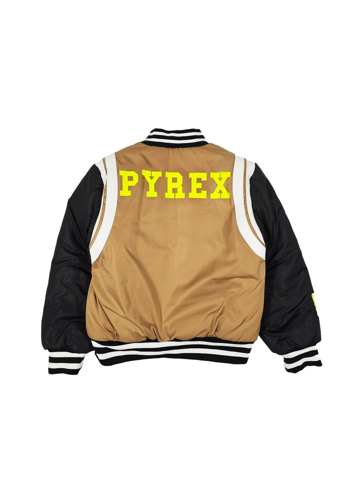 Bomber beige-nero per bambino - Primamoda kids