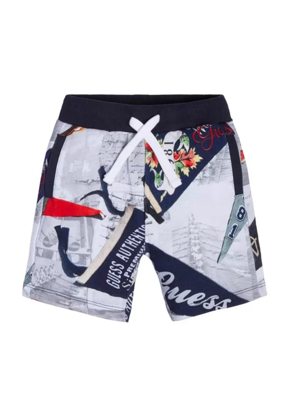 Bermuda felpa multicolor per bambino - Primamoda kids