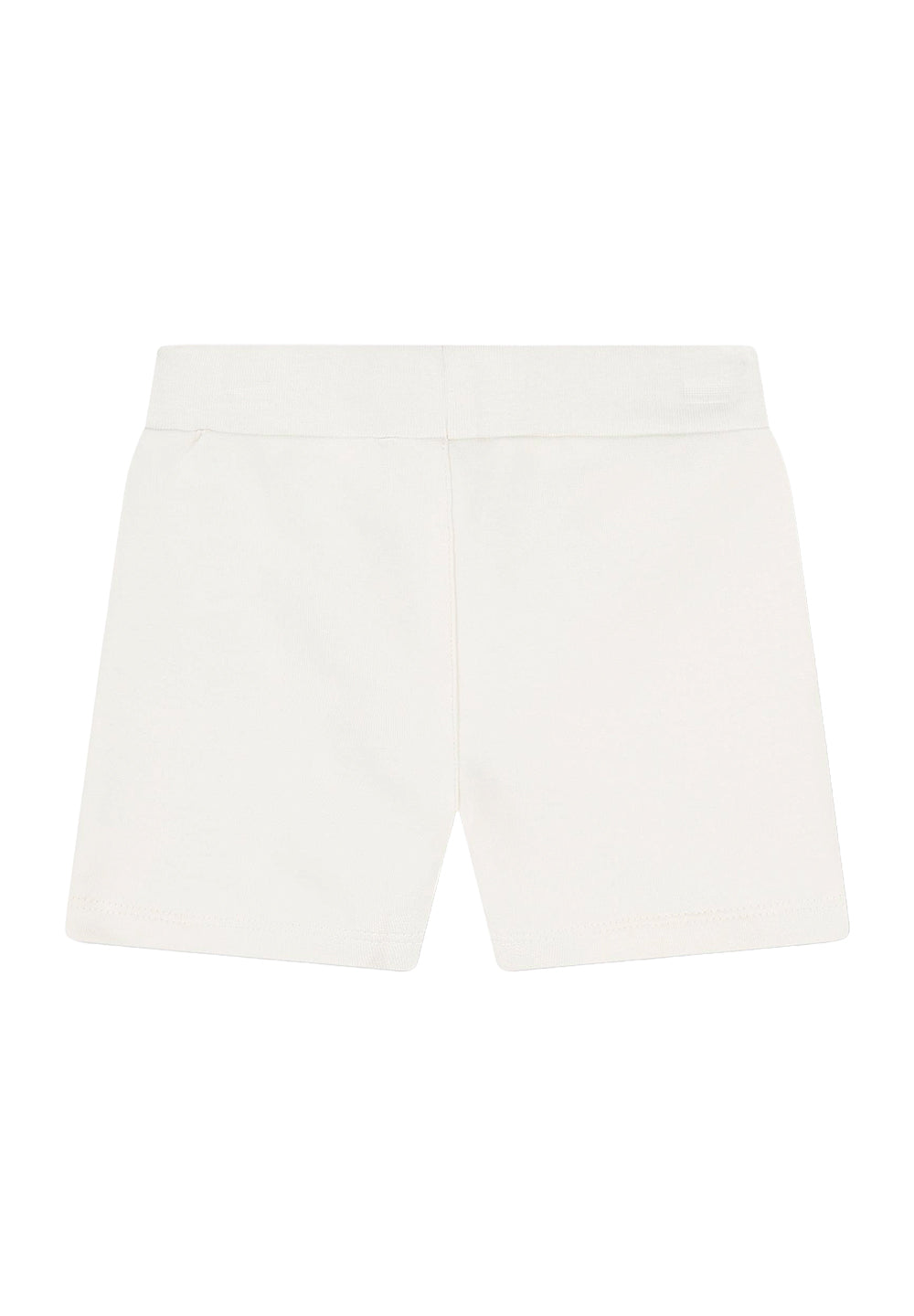 Bermuda felpa bianco per neonato - Primamoda kids