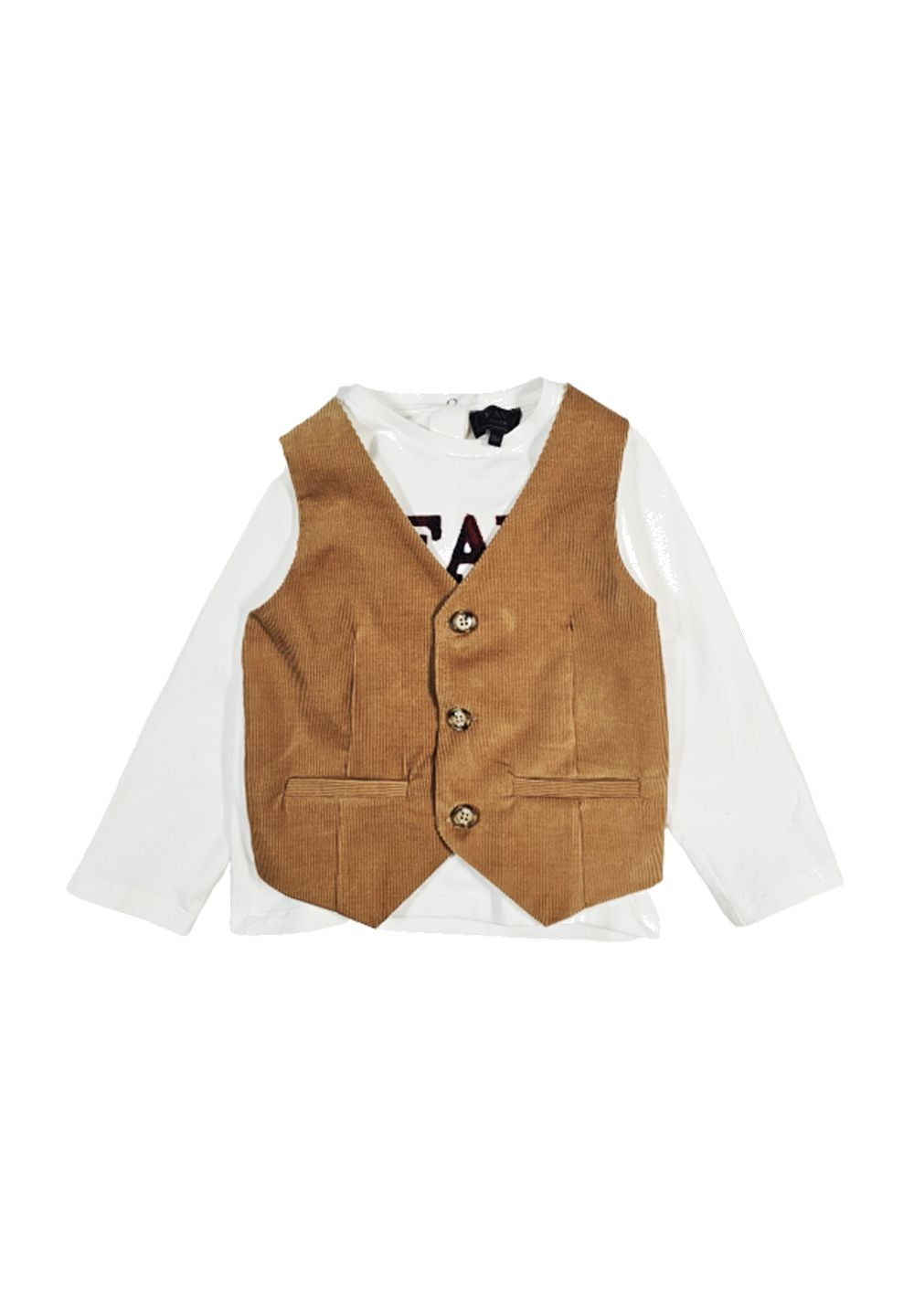 T-shirt bianca per bambino - Primamoda kids