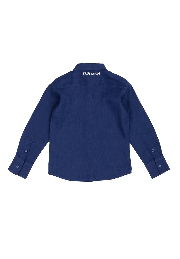 Camicia blu per bambino - Primamoda kids