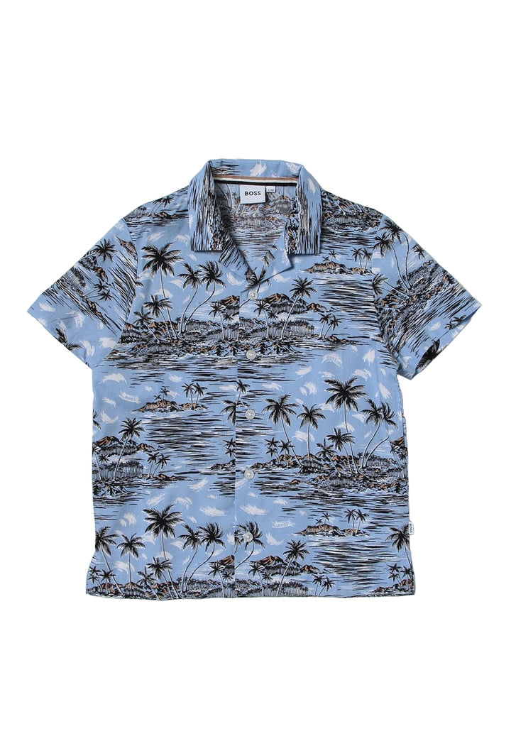 Camicia celeste per bambino - Primamoda kids