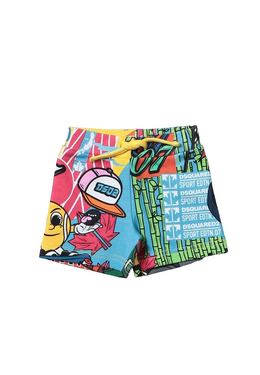 Bermuda felpa giallo per bambino - Primamoda kids