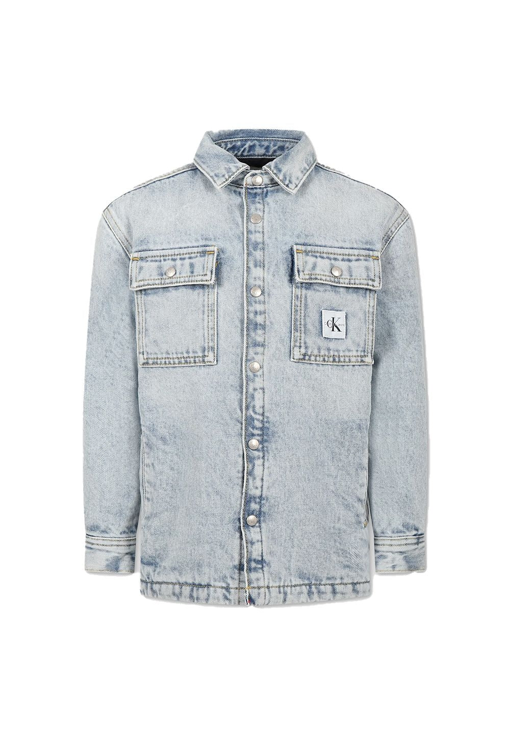 Camicia denim blu denim per bambino - Primamoda kids