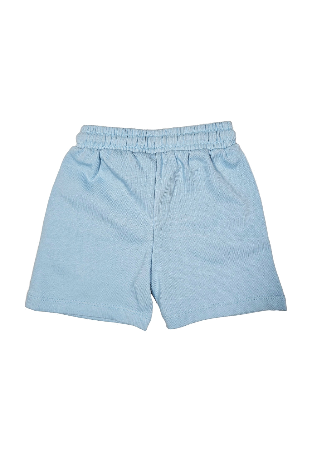 Bermuda felpa celeste per bambino - Primamoda kids