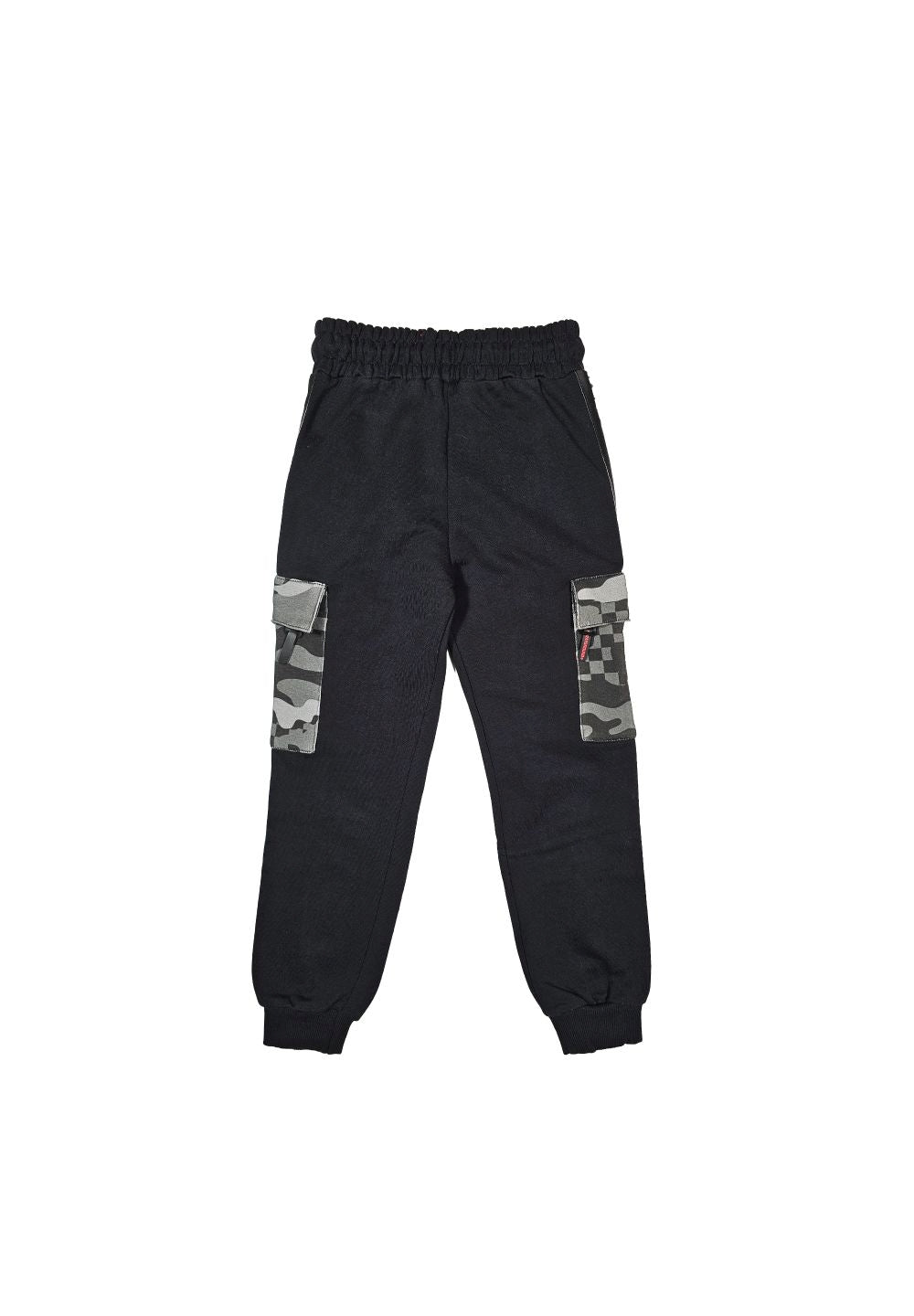 Pantalone felpa nero per bambino - Primamoda kids