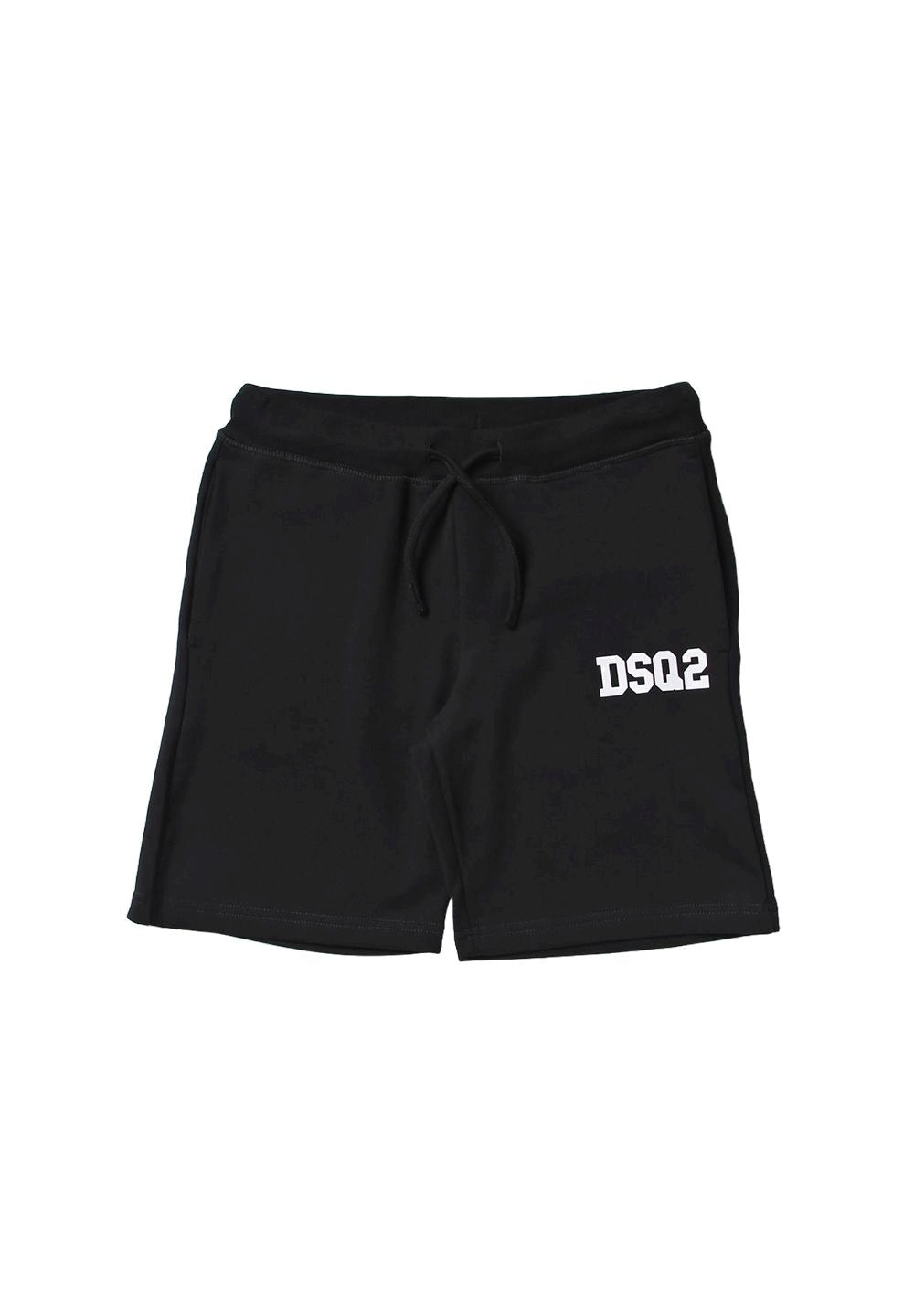 Bermuda felpa nero per bambino - Primamoda kids