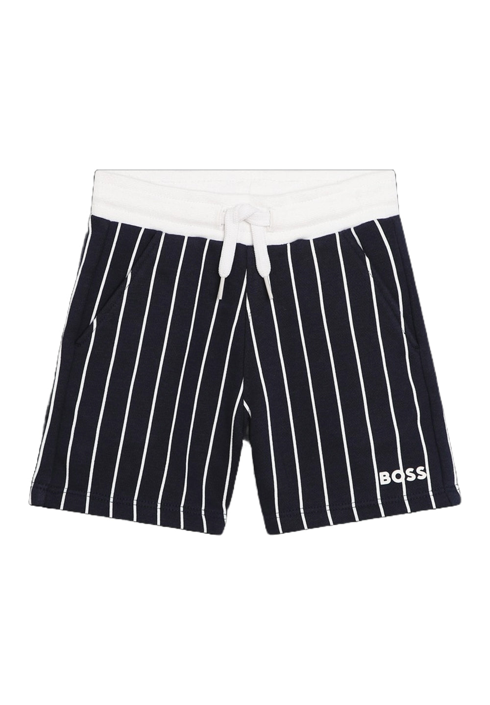 Bermuda felpa blu per neonato - Primamoda kids