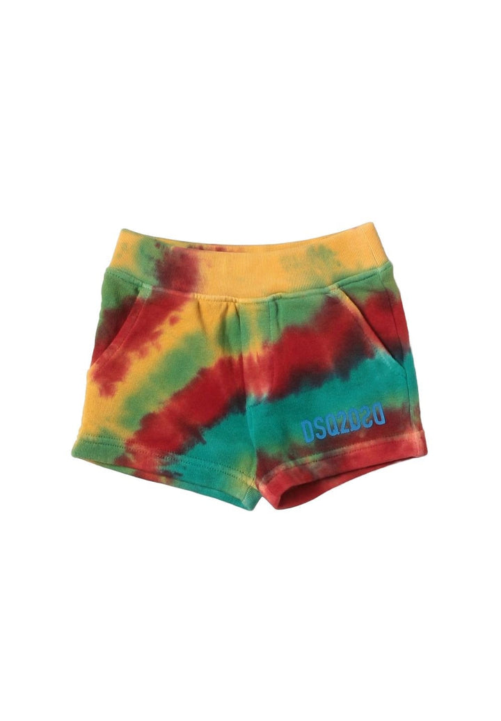 Bermuda felpa multicolor per bambino - Primamoda kids