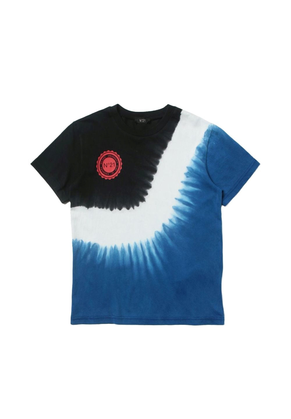 T-shirt nero-blu per bambino - Primamoda kids