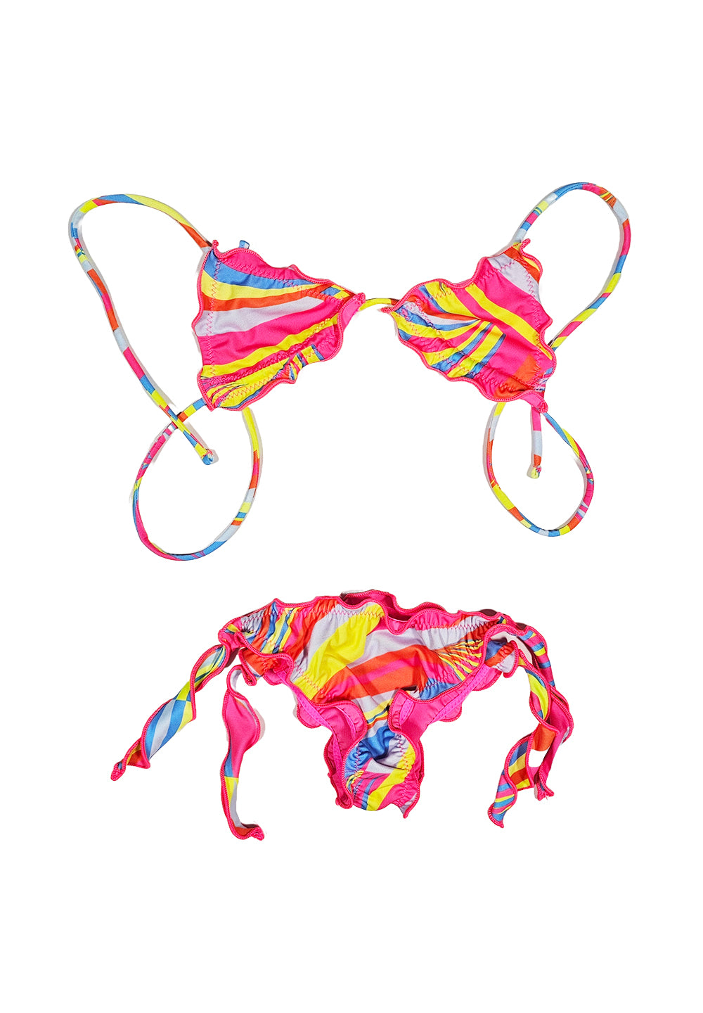 Costume bikini multicolor per bambina - Primamoda kids