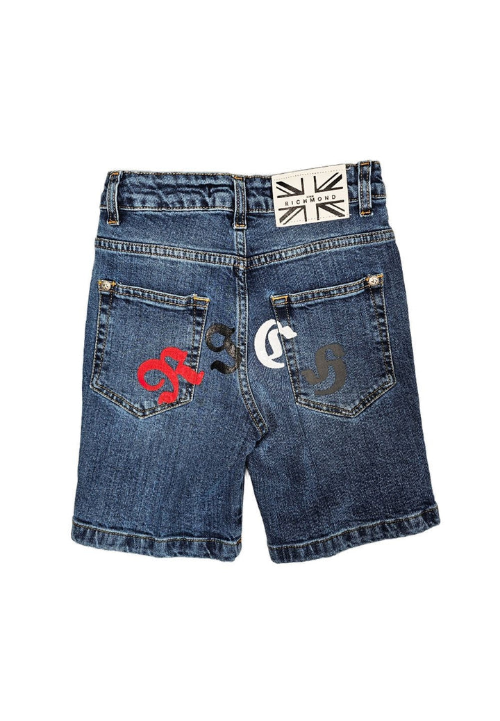 Bermuda blu denim per bambino - Primamoda kids