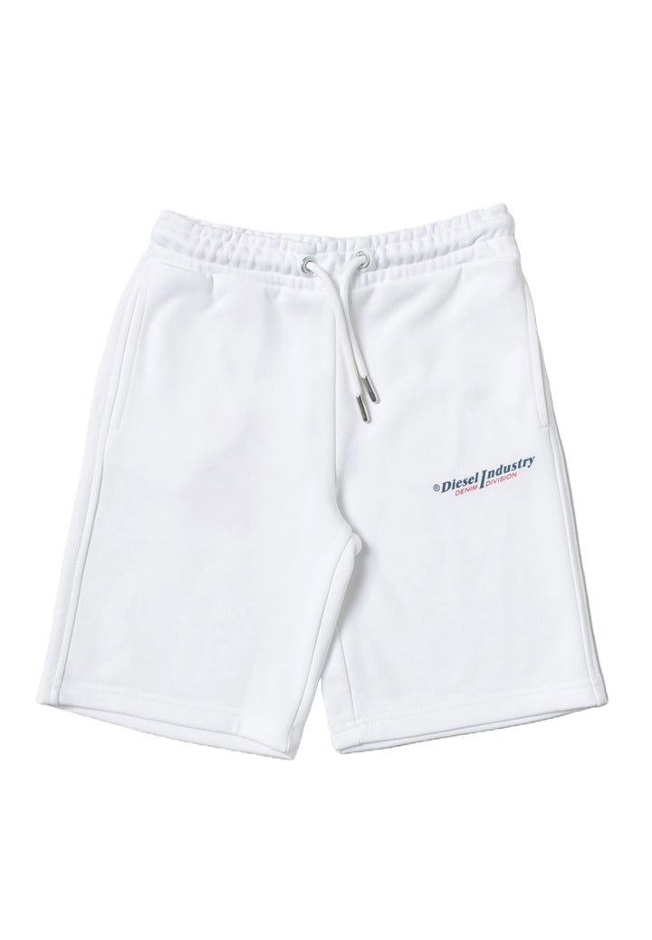 Bermuda felpa bianco per bambino - Primamoda kids