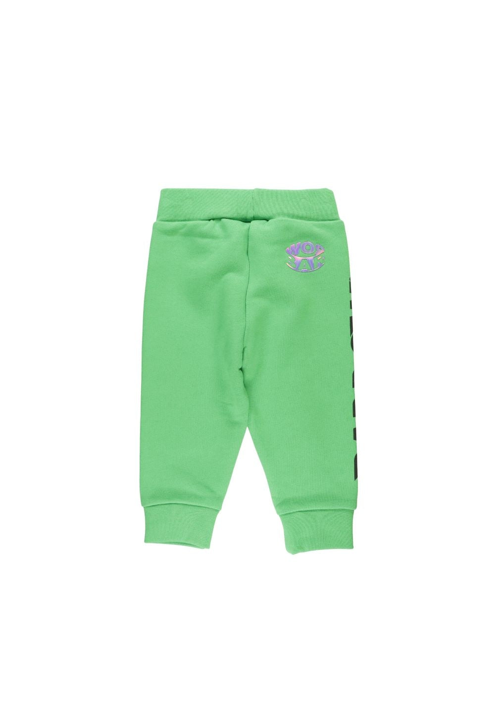 Pantalone felpa verde per neonato - Primamoda kids
