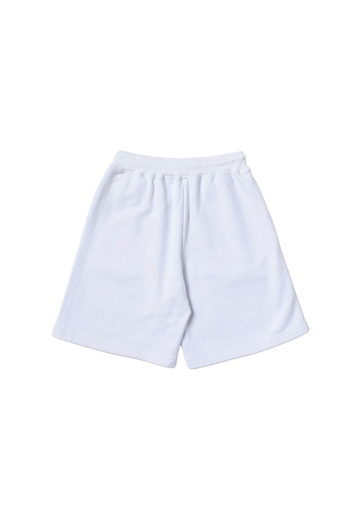 Bermuda felpa bianco per bambino - Primamoda kids