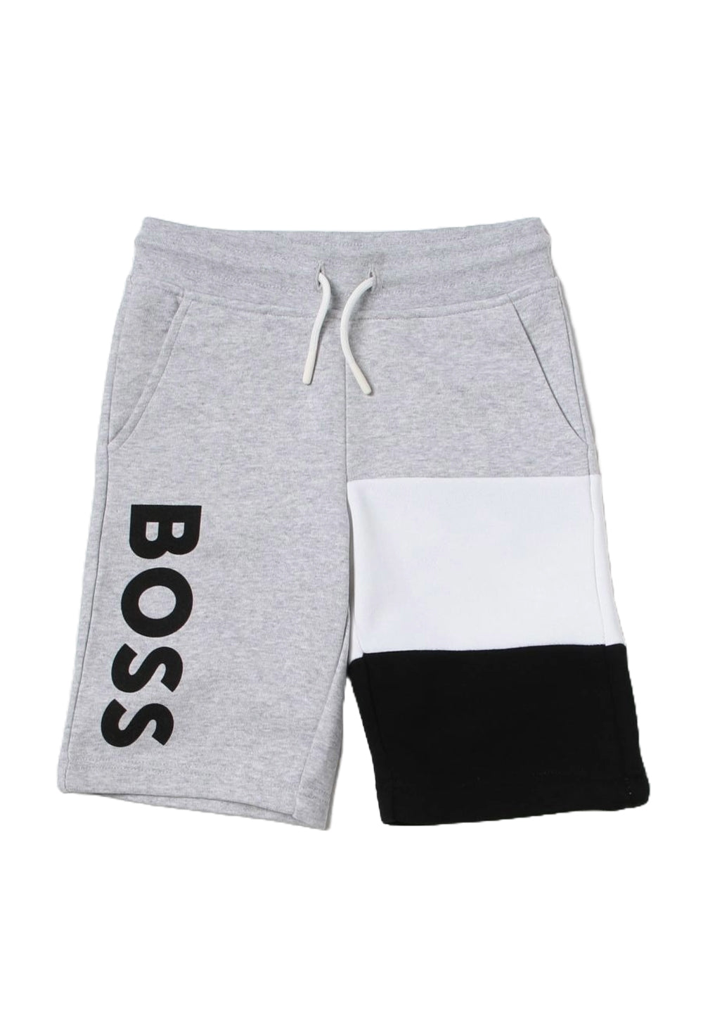 Bermuda felpa grigio per bambino - Primamoda kids