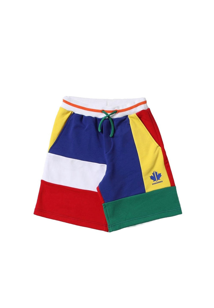 Bermuda felpa multicolor per bambino - Primamoda kids