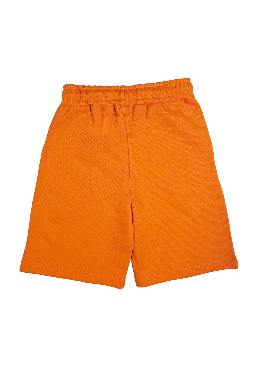 Bermuda felpa arancione per bambino - Primamoda kids