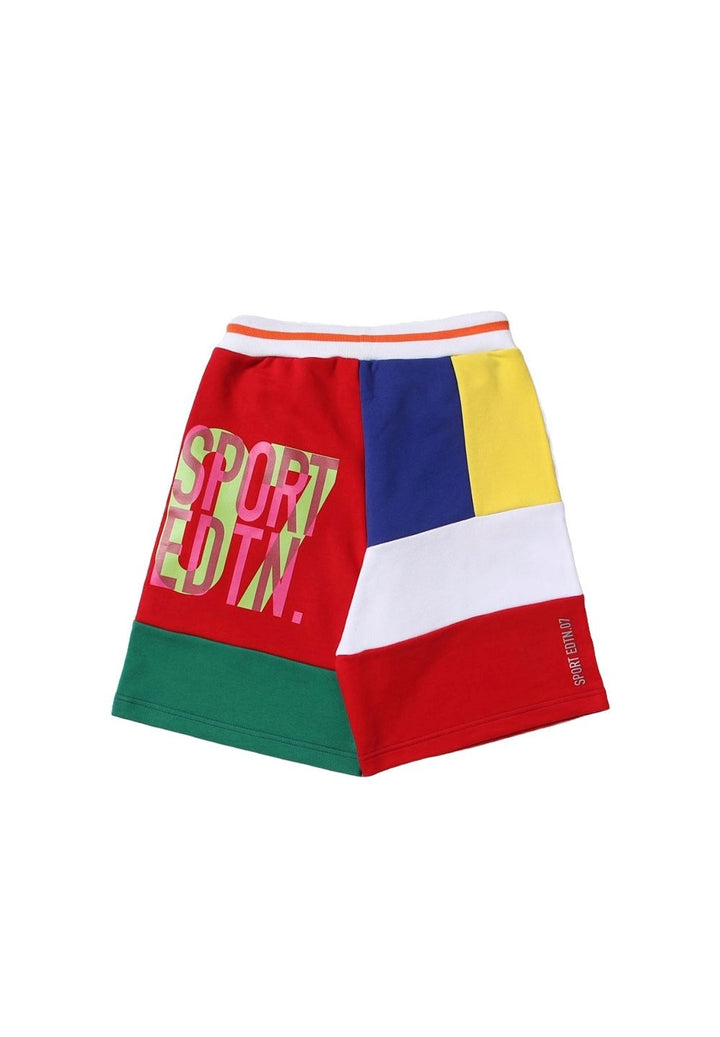 Bermuda felpa multicolor per bambino - Primamoda kids