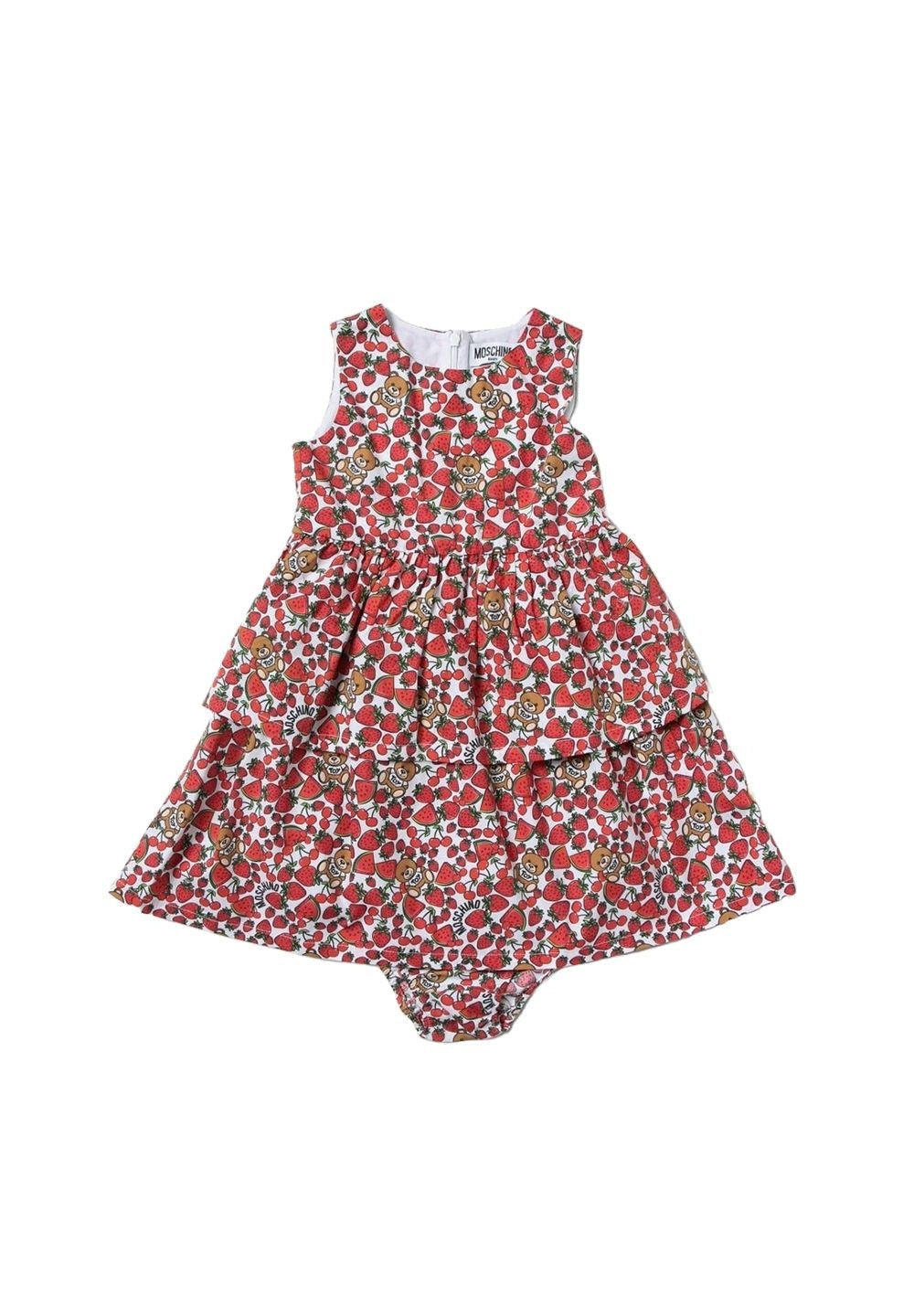 Vestito rosso per neonata - Primamoda kids
