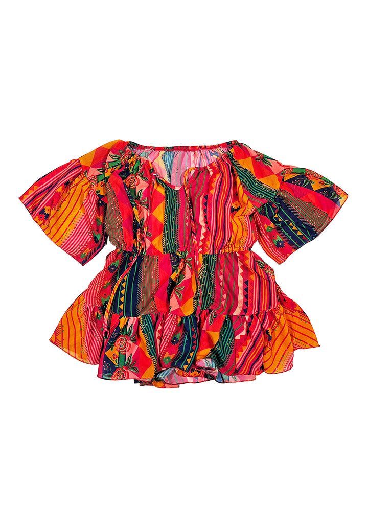 Vestito multicolor per bambina - Primamoda kids