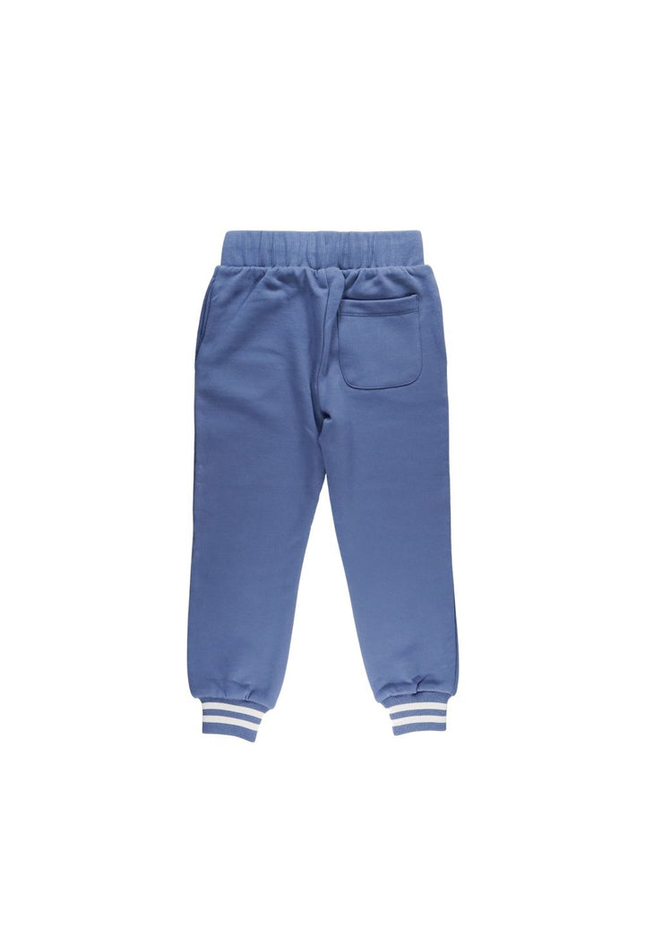 Pantalone felpa blu per bambino - Primamoda kids
