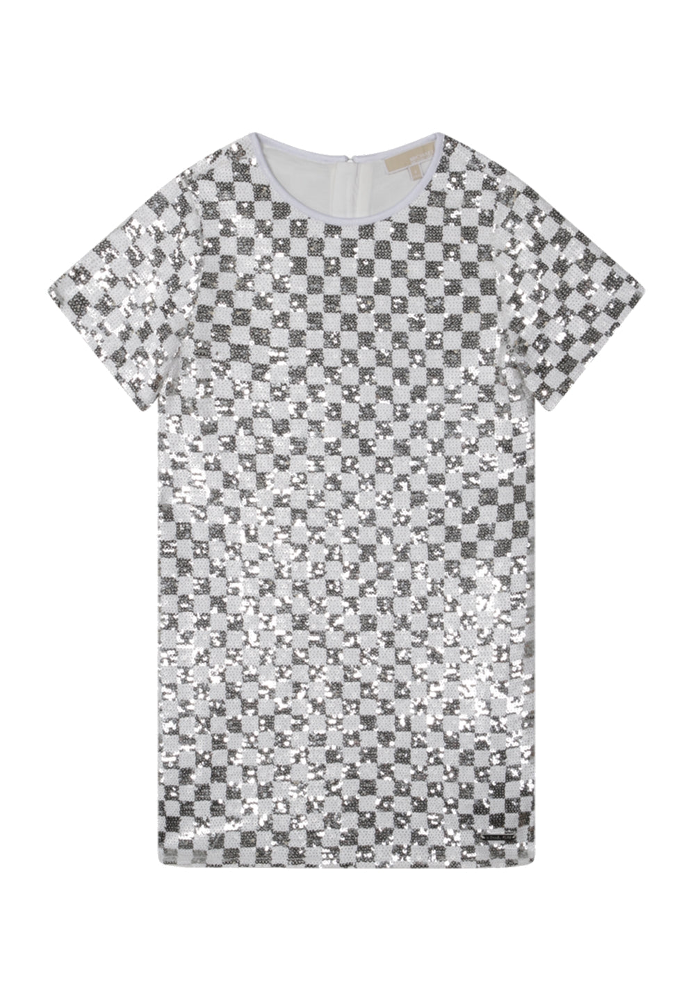 Vestito strass bianco-argento per bambina - Primamoda kids