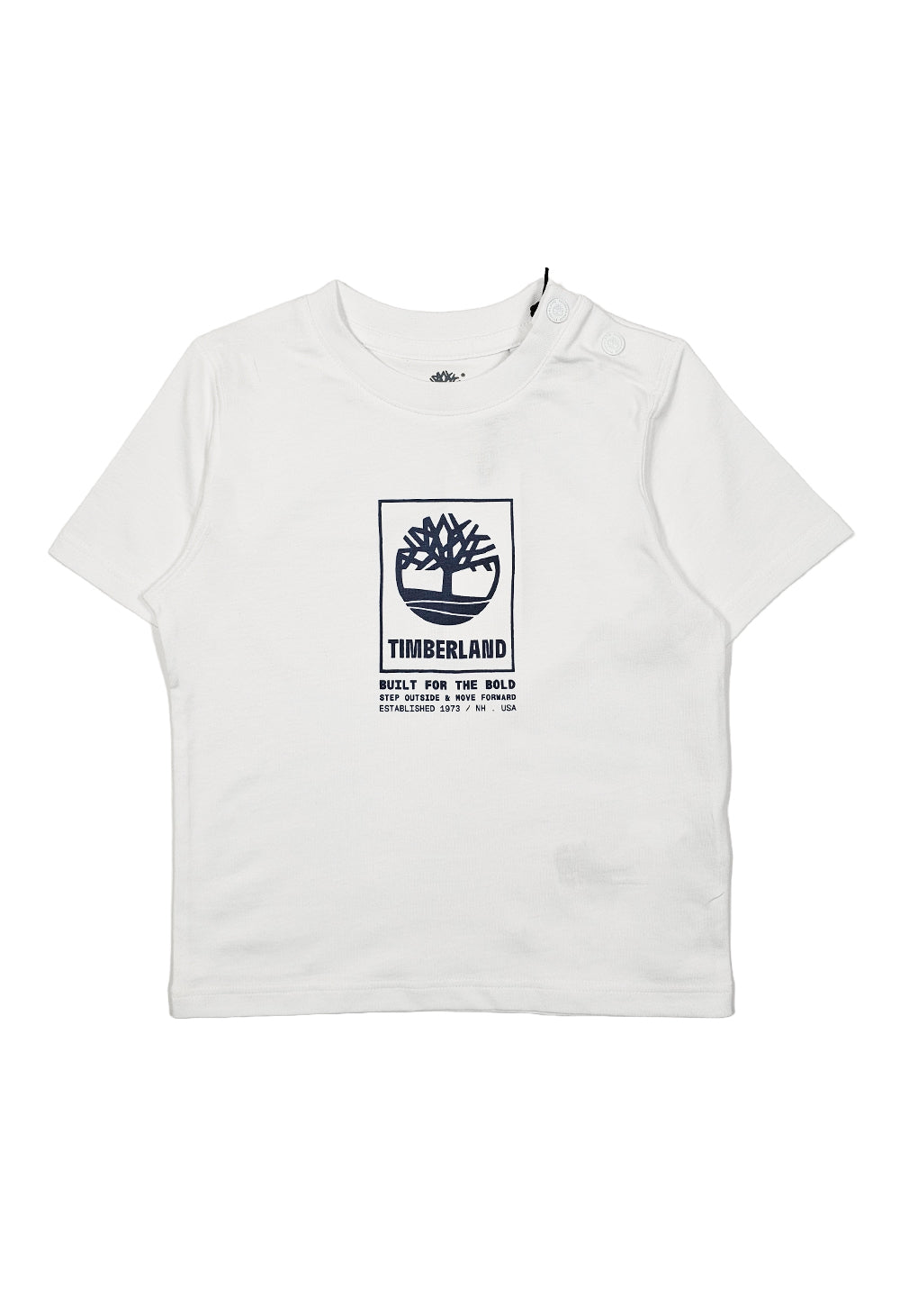 T-shirt bianca per neonato - Primamoda kids