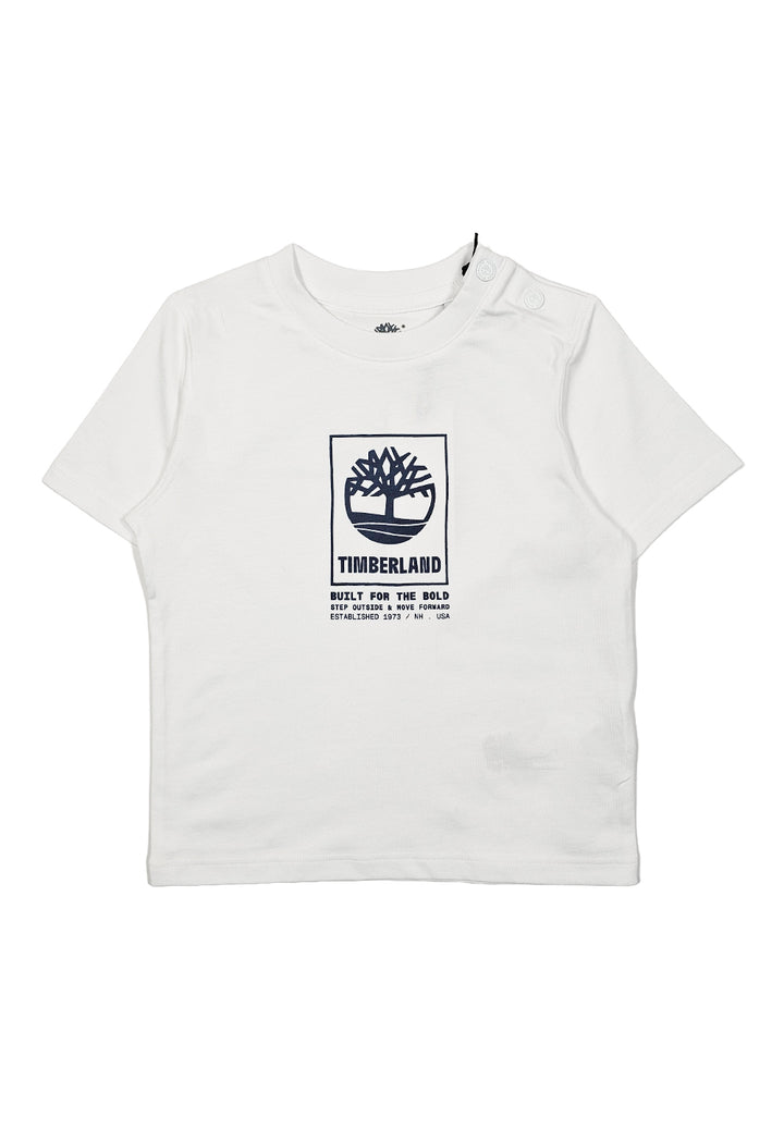T-shirt bianca per neonato - Primamoda kids
