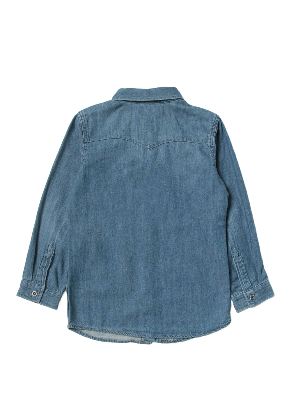 Camicia denim blu per bambino - Primamoda kids