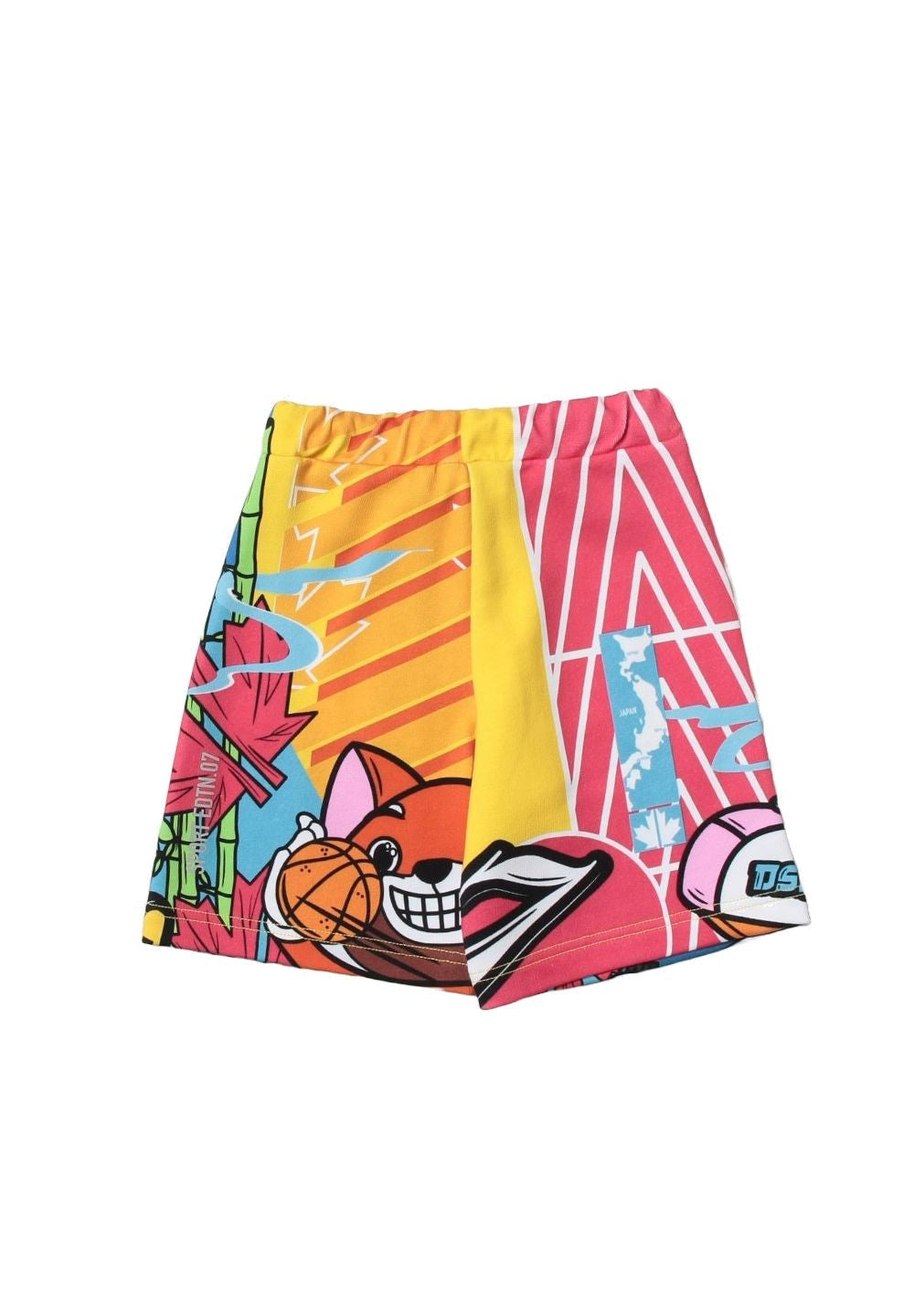 Bermuda felpa giallo per bambino - Primamoda kids