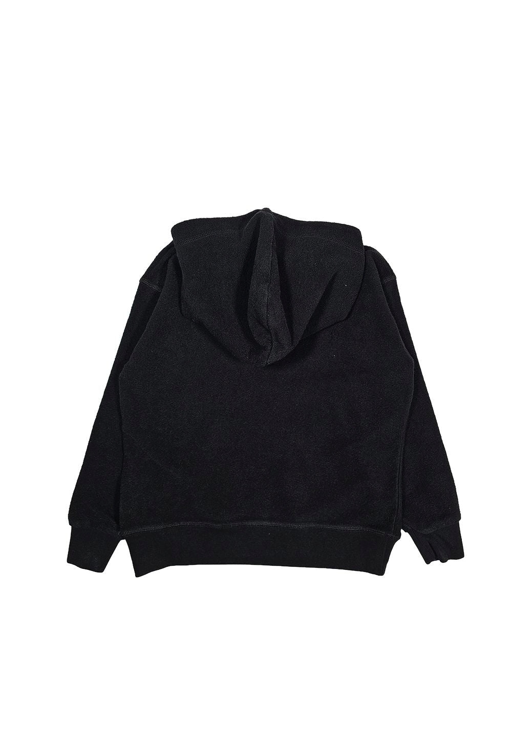 Felpa cappuccio nera per bambino - Primamoda kids