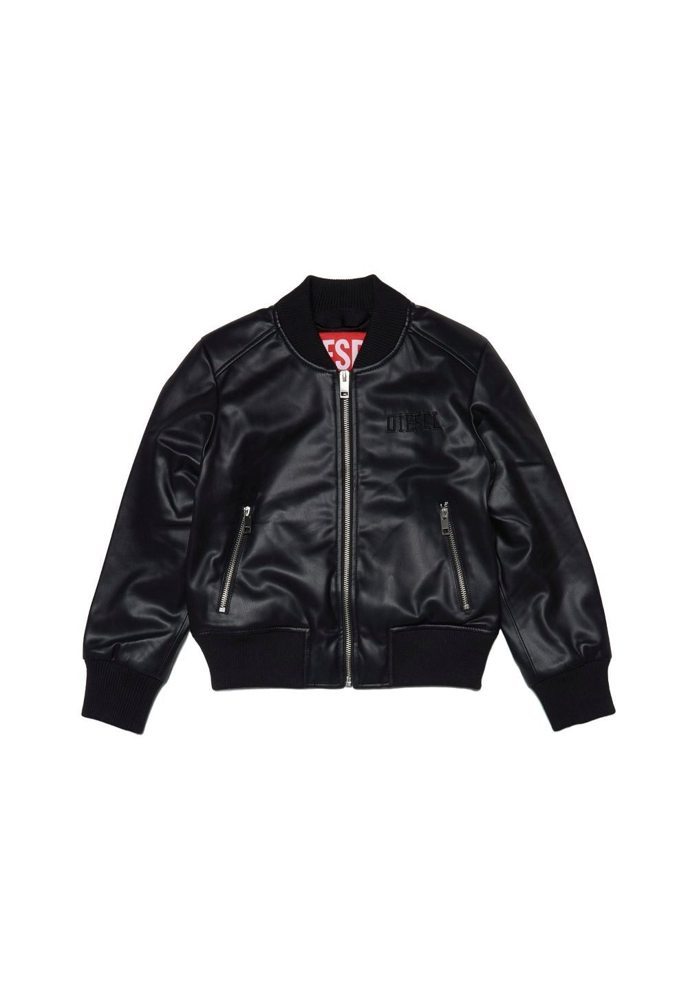 Giubbotto ecopelle nero per bambino - Primamoda kids