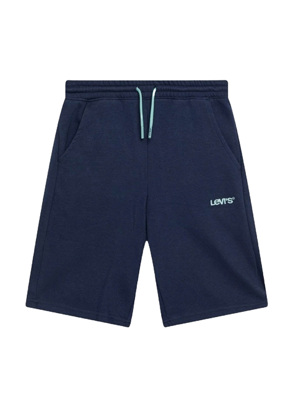 Bermuda felpa blu per bambino - Primamoda kids
