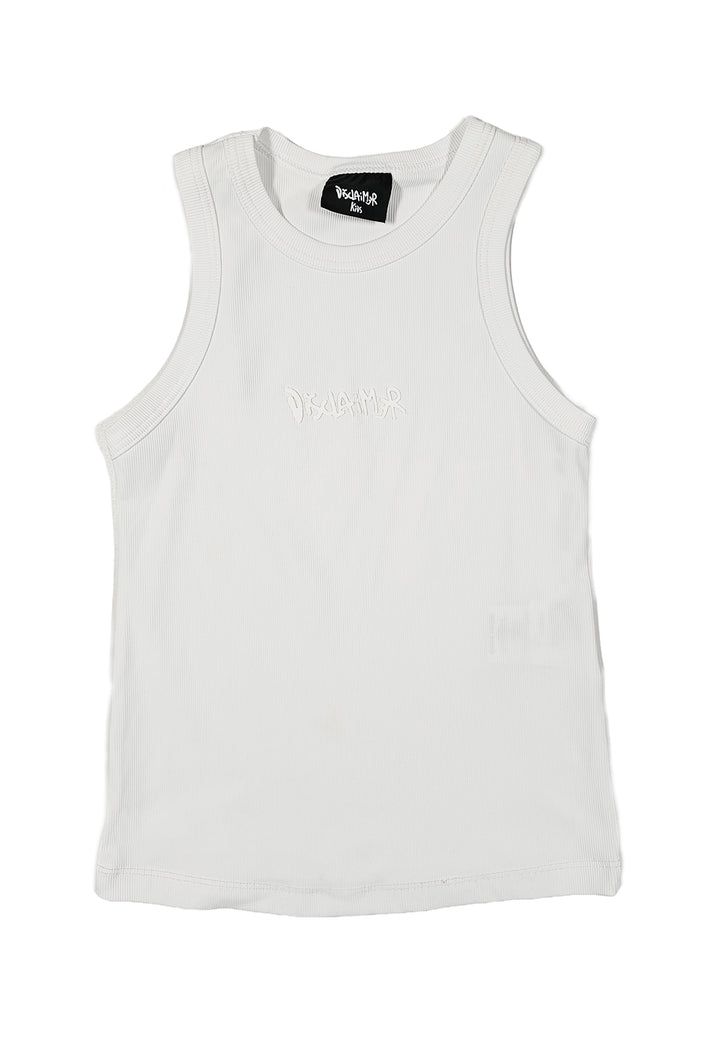 Canotta bianca per bambina - Primamoda kids