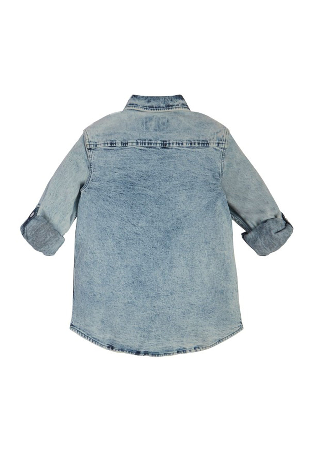 Camicia denim blu per bambino - Primamoda kids