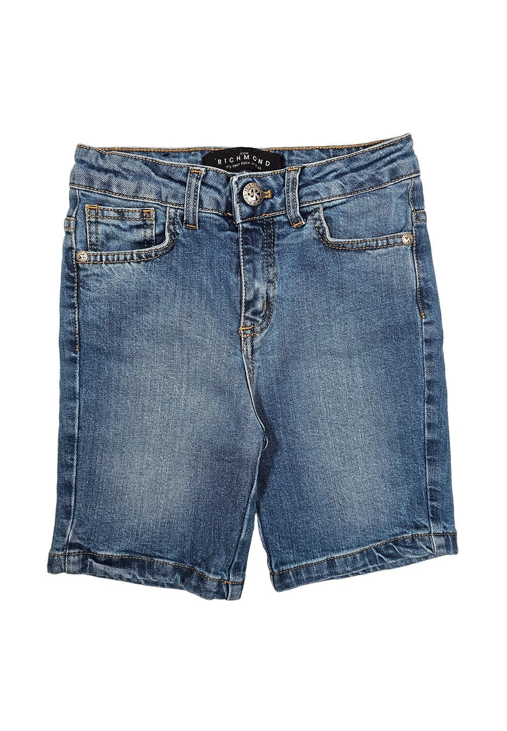 Bermuda blu denim chiaro per bambino - Primamoda kids